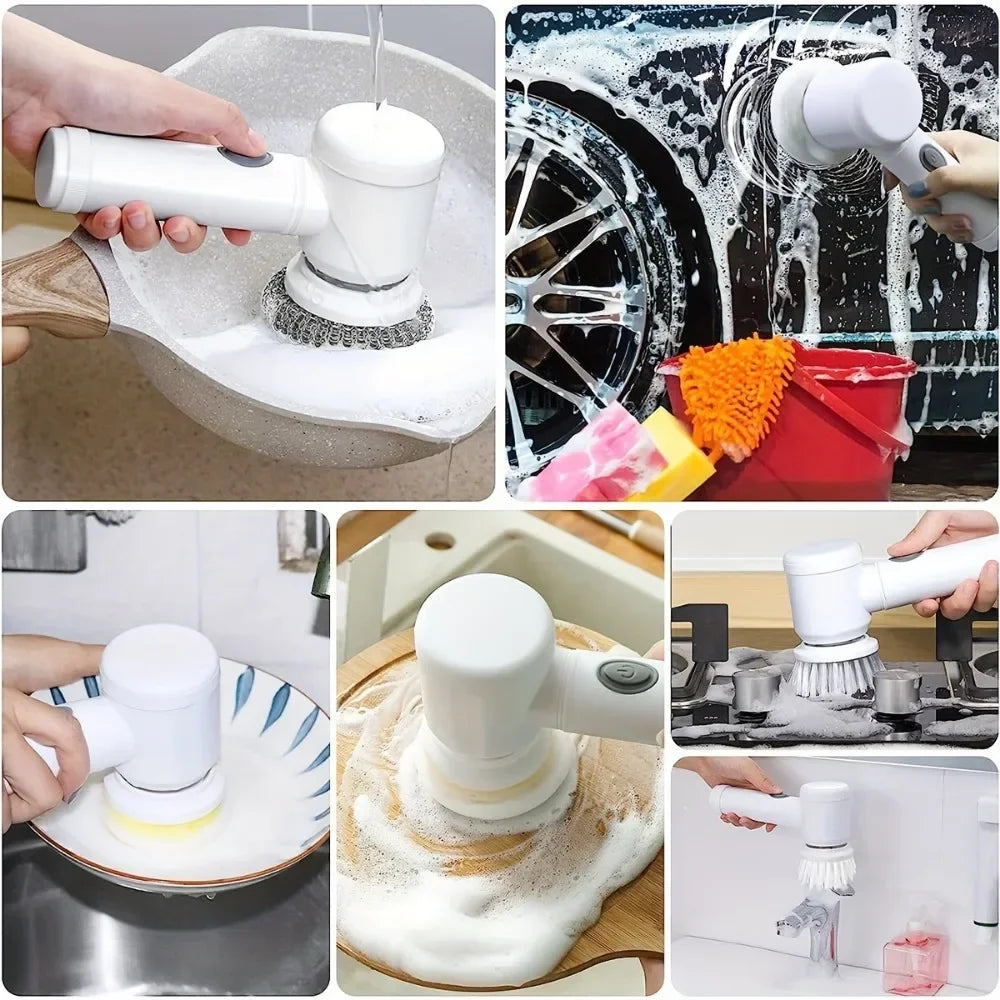 Rechargeable Electric Pan Cleaner
