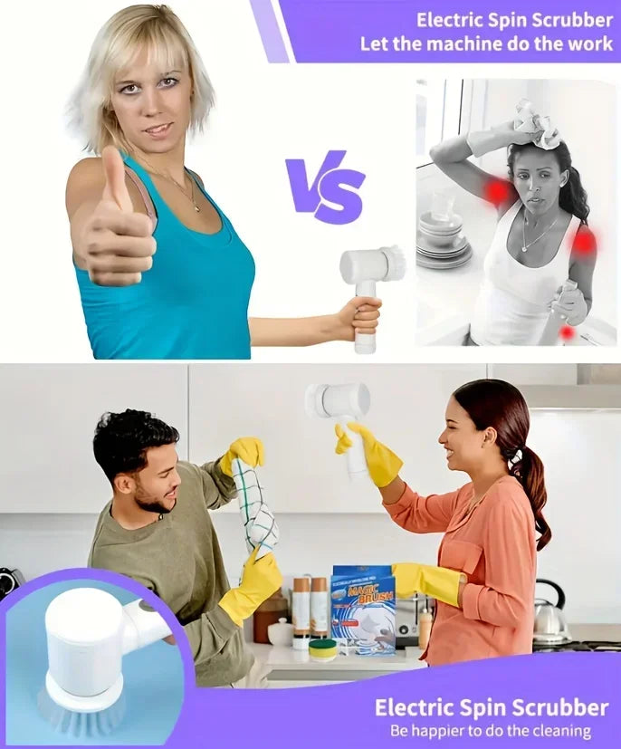 Rechargeable Electric Pan Cleaner