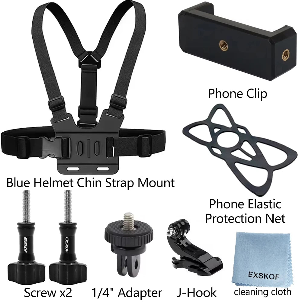 Chest and Head Strap Phone Holder