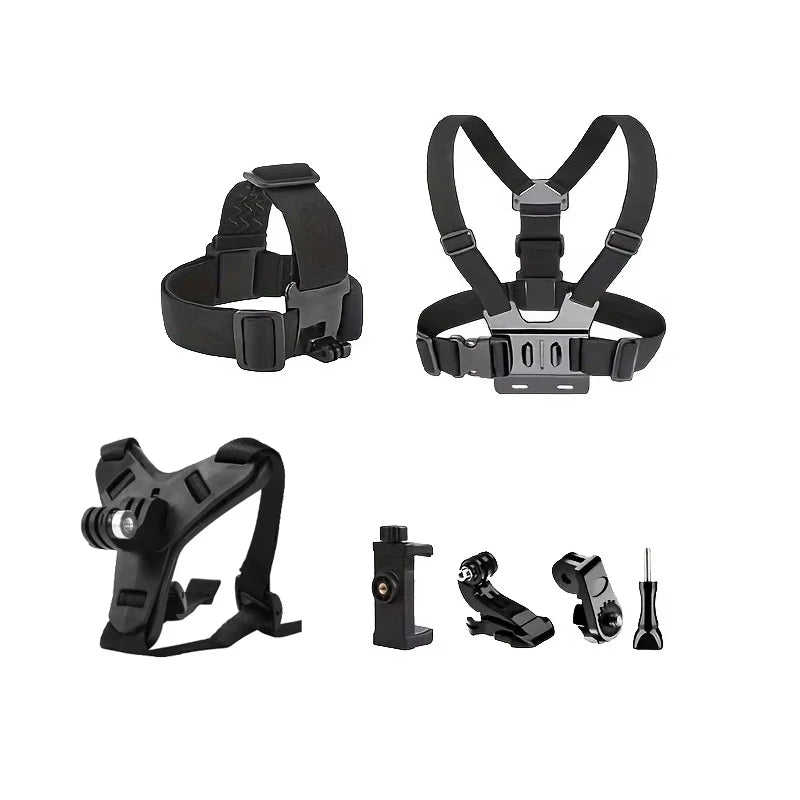 Chest and Head Strap Phone Holder